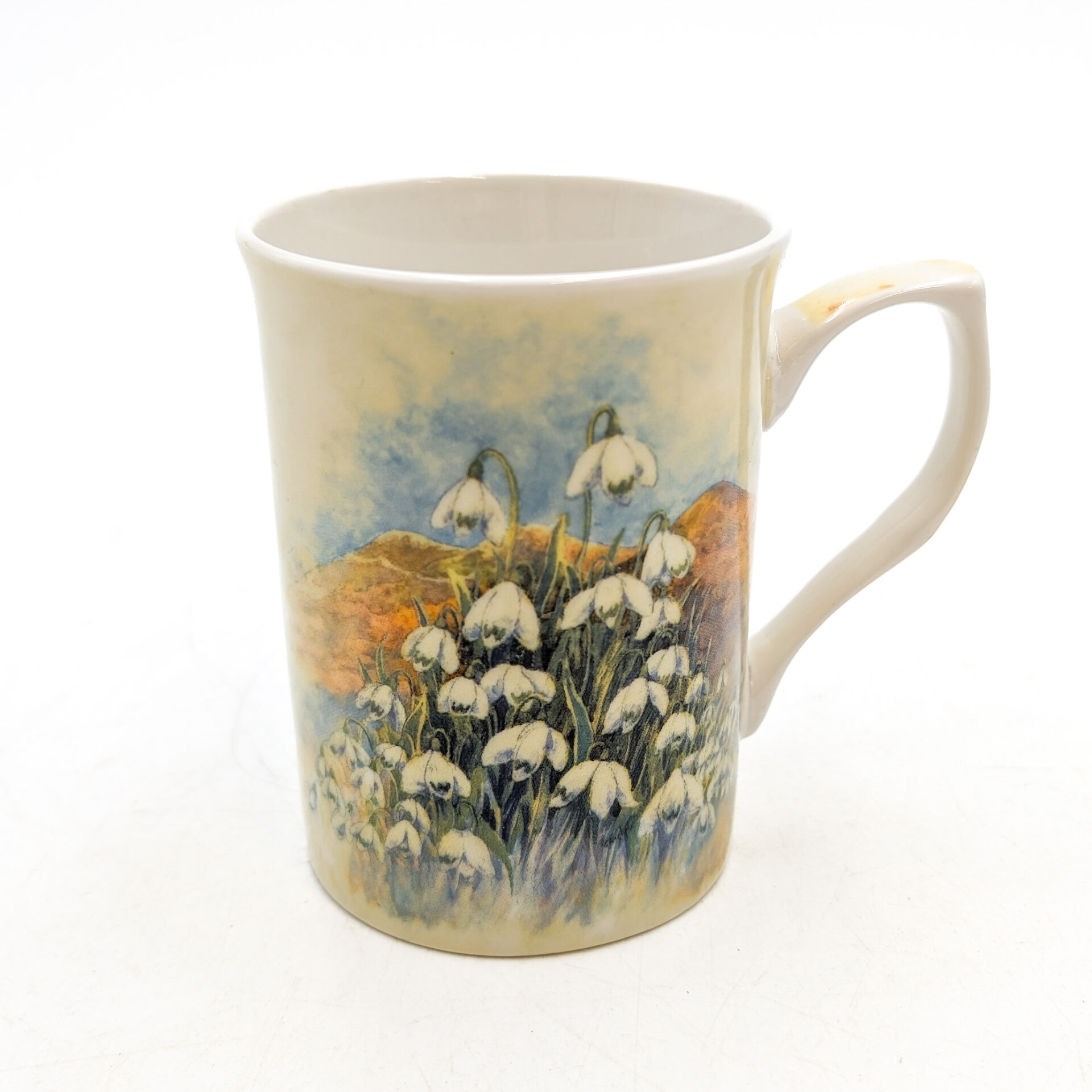 Snowdrop China Mug - Set of 4 Boxed - Image 3