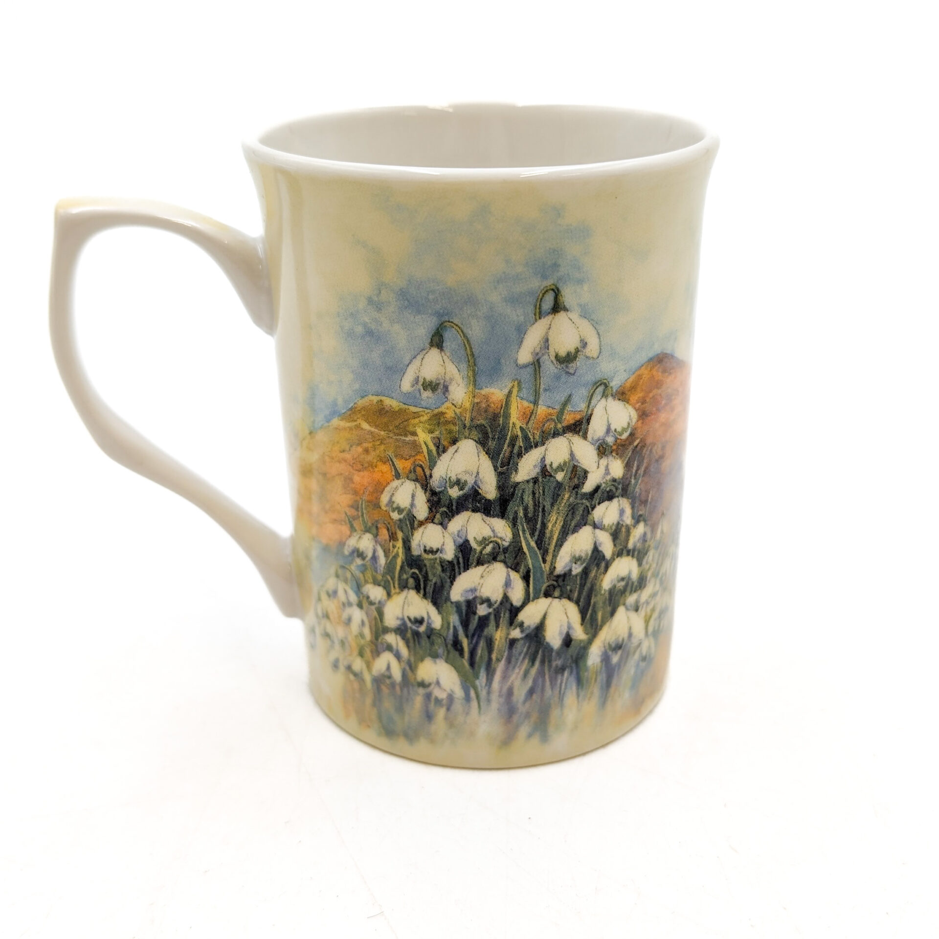 Snowdrop China Mug - Set of 4 Boxed - Image 4
