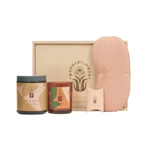 Lavender and Bergamot Wanderflower Off Grid Digital Detox Gift Set.