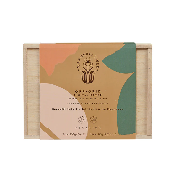 Lavender and Bergamot Wanderflower Off Grid Digital Detox Gift Set. - Image 2